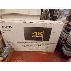T.V. - 70" IN OPEN BOX - SONY BRAVIA - STR - as-is