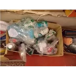 BOX OF HOUSE HOLD PRODUCTS