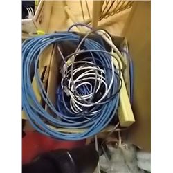 BOX OF INTERNET CABLES