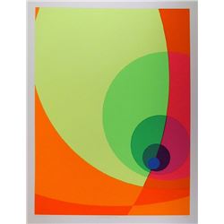 Herbert Aach, Split Infinity #14BS, Serigraph