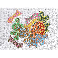 George Chemeche, Eastern Forms, Serigraph