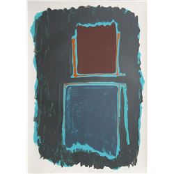 Dan Christensen, Hyde Park II, Silkscreen