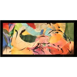 Peter Kitchell, Boomerang Arrows, Offset Lithograph mounted to Plexiglas