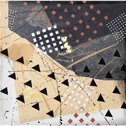 Frank Rowland, Acrylic and Collage