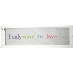 Debranne Cingari, I Only Want to Love You, Mixed Media Assemblage