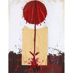 Josep Grau-Garriga, Sun Down, Mixed Media and Collage