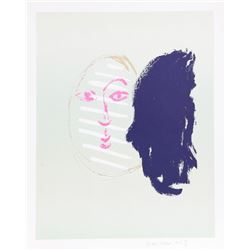 Gregoire Muller, Profile View, Screenprint