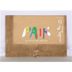 Nam June Paik, Calendar 2006, Signed Calendar