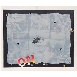 Shigeru Taniguchi, News March 7th, Silkscreen