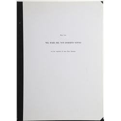 Anna Maria Bartolini, Nel Mare del Non Dormito Sonno, Portfolio of 2 Etchings