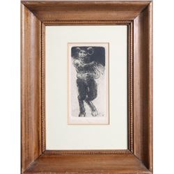 David Bumbeck, Satirello, Aquatint Etching