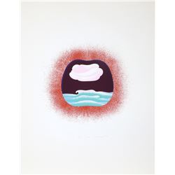 Sven Lukin, Seascape, Silkscreen