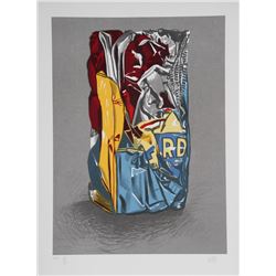 Cesar Baldaccini, Automobile Compression, Lithograph