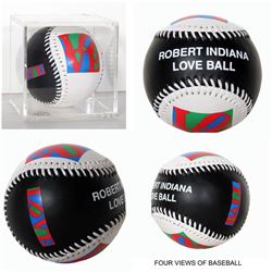 Robert Indiana, Love Ball, Collectible Baseball