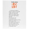 Image 1 : Robert Indiana, The Book of Love Poem - Tiger Music, Serigraph with Letterpress