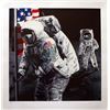 Image 1 : Sandra Lawrence, One Small Step for a Man - One Giant Leap for Mankind, Silkscreen