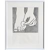 Image 1 : Roy Lichtenstein, Foot Medication C. App. 3, Offset Lithograph