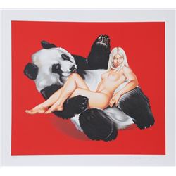 Mel Ramos, Giant Panda, Lithograph