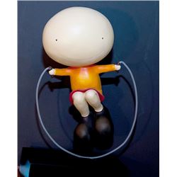 Mackenzie Thorpe, Skipping, Cast Resin Sculpture