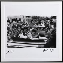 Howard L. Bingham, Cassius Clay in Louisville, 1963, Autographed Photograph