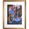 Image 1 : Jacob Lawrence, Revolt on the Amistad from Toussant L'Ouverture, Screenprint