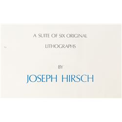 Joseph Hirsch, Couples Cole 61-66, Portfolio of Six Lithographs