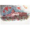 Image 1 : Grover Mouton, US Capitol Building, Color Pen, Graphite and Oil Stick Drawing