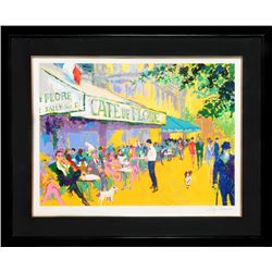 LeRoy Neiman, Cafe de Flore I, Serigraph