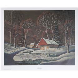Vernon Wood, Backhill, Offset Lithograph