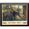 Image 1 : Terence Cuneo, On Early Shift, Lithograph Poster