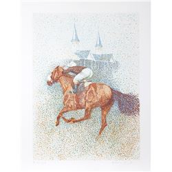 Guillaume Azoulay, Twin Spires, Serigraph
