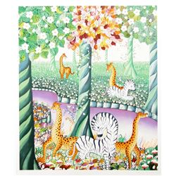 Yannis Amoryanos, Love in Paradise, Serigraph