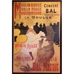 Henri de Toulouse-Lautrec, Moulin Rouge La Goulue, Poster