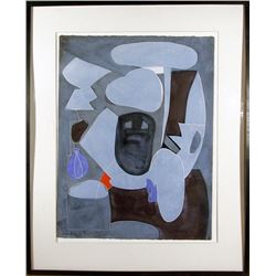 Eduardo Arranz-Bravo, Blue from the Sweerts Suite, Acrylic Painting