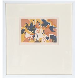 Wassily Kandinsky, Orientalisches from XXE Siecle, Woodcut