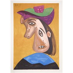 Pablo Picasso, Le Pleureuse, Lithograph