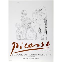 Pablo Picasso, Etchings From the 347 Series -  School of Paris Gallery, Poster
