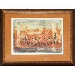 Joseph Kossonogi, Orchestra, Lithograph