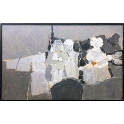 Lou Fink, In Memorium, Oil Painting