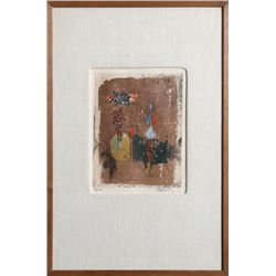 Johnny Friedlaender, Circus, Etching