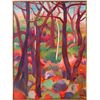 Image 1 : Kyohei Inukai aka Earle Goodenow, Spring Trees in Catskills, Oil Painting