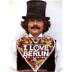 Travel Poster, I Love Berlin, Poster