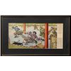 Image 1 : Japanese, Fight Scene with Men in Robes, Woodblock
