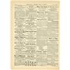 Image 2 : Wall Street Daily News, 1886 with Stock Listing and Advertisements
