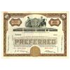 Image 1 : American Investment Co. of Illinois, 1925 Specimen Stock Certificate