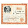Image 1 : S.C. Johnson & Son, Inc., 1967 Specimen Stock Certificate