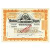 Image 1 : Montana Consolidated Copper Co., ca.1920-1930 Specimen Stock Certificate