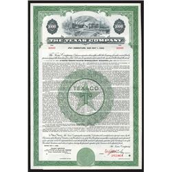 Texas Co., 1958 Specimen Bond