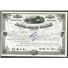 Image 1 : Sonora Railway Co LTD, 1882 Canceled Stock Certificate.