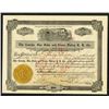 Image 1 : Concho, San Saba and Llano Valley R.R. Co., 1910 Stock Certificate.